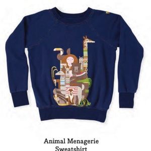 Animal Menagerie Crewneck Sweatshirt